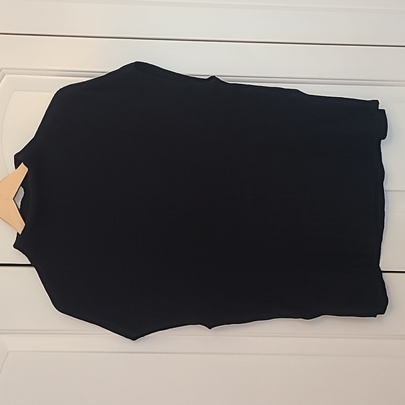 Vince Ribbed Wool and Cashmere Sleeveless Tunic Sweater Vest Mock Neck Size XS - Picture 9 of 11